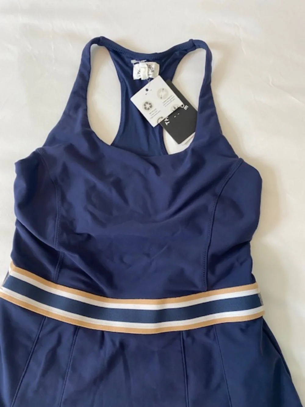 The Upside Navy Court Dress Size Small - Picture 9 of 11